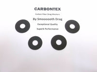 ABU GARCIA REEL PART 6500 C3 99-10 AMB (4) Carbontex Drag Washers #SDA201