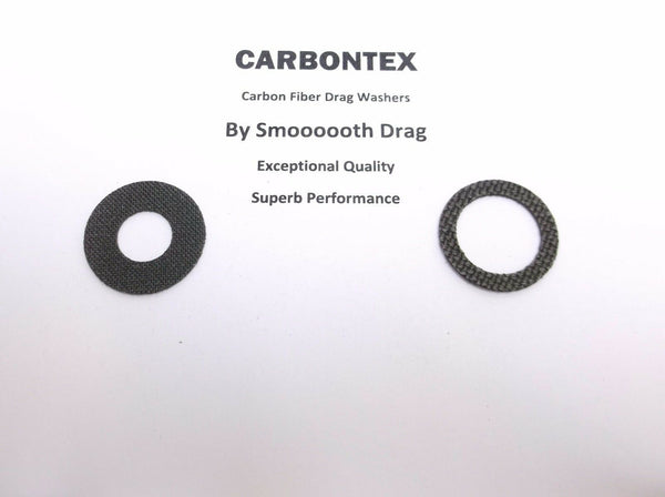 ABU GARCIA REEL PART 6500 C 89-0 Ambassadeur (2) Carbontex Drag Washers #SDA202