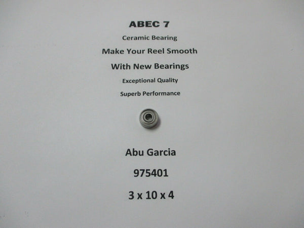 Abu Garcia Part Ultra Mag I 82 0600 975401 ABEC 7 Ceramic Bearing 3 x 10 x 4 #13