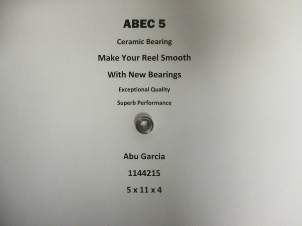 Abu Garcia Part REVO SKT (18 01) 1144215 ABEC 5 Ceramic Bearing 5x11x4 #07