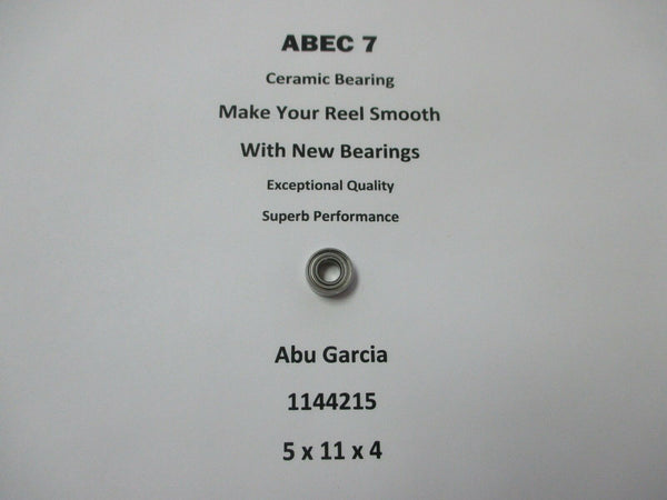 Abu Garcia Part REVO TORO 60-HS 18 00 1144215 ABEC 7 Ceramic Bearing 5x11x4 #14