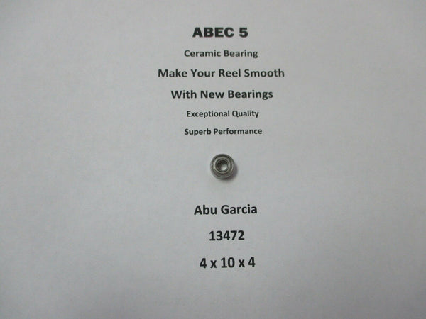 Abu Garcia Part 5000 LTD (11 00) Amb 13472 ABEC 5 Ceramic Bearing 4 x 10 x 4 #11