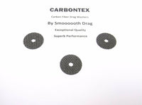 SHIMANO REEL PART Exage 4000FD (3) Smooth Drag Carbontex Drag Washers #SDS80