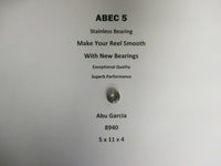Abu Garcia Part 9000 C 87-0  8940 ABEC 5 Stainless Bearing 5 x 11 x 4 #03