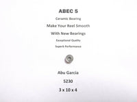 Abu Garcia Part USA1 (89-0) 5230 ABEC 5 Ceramic Bearing 3 x 10 x 4 #02