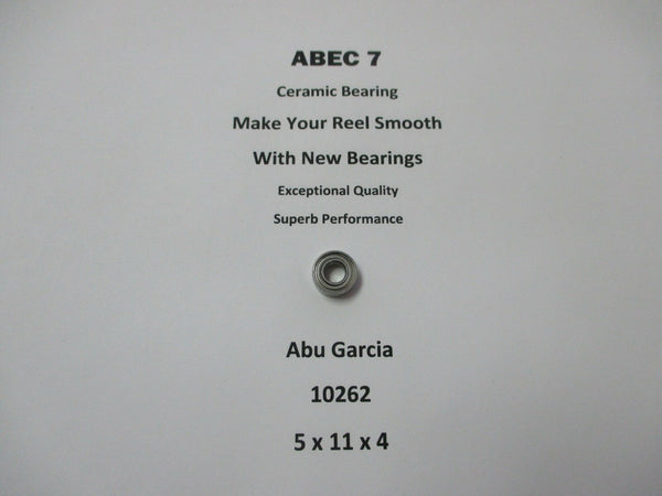 Abu Garcia Part SX1601C (08 00) Hi Spd 10262 ABEC 7 Ceramic Bearing 5x11x4 #14