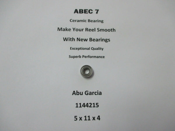 Abu Garcia Part REVO TORO 50-HS 18 02 1144215 ABEC 7 Ceramic Bearing 5x11x4 #14
