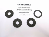 ABU GARCIA REEL PART - 7000i C3 Ambassadeur -(4) Carbontex Drag Washers #SDA207