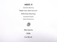 Abu Garcia Part Black Max-1 0500 5230 ABEC 5 Ceramic Bearing 3 x 10 x 4 #02
