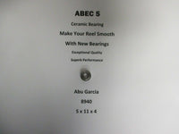 Abu Garcia Part 10000 CA (74-09-00)  8940 ABEC 5 Ceramic Bearing 5 x 11 x 4 #07