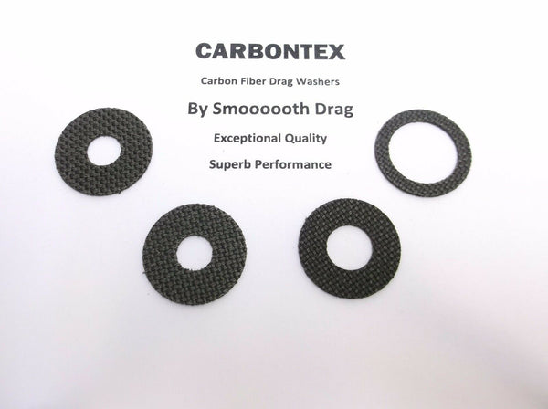 ABU GARCIA REEL PART- 7000i HSN Ambassadeur - (4) Carbontex Drag Washers #SDA207