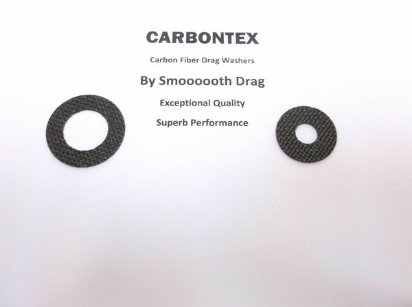 ABU GARCIA REEL PART - REVO SX (16 02) Amb - (2) Carbontex Drag Washers #SDA216