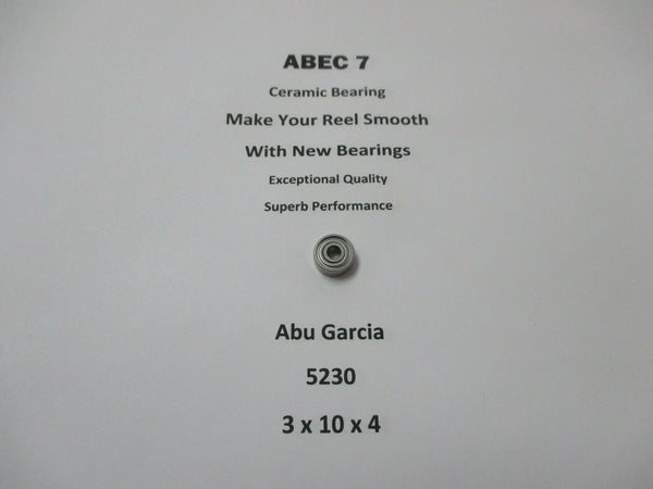 Abu Garcia Part Black Max 1600   Amb 5230 ABEC 7 Ceramic Bearing 3x10x4 #13