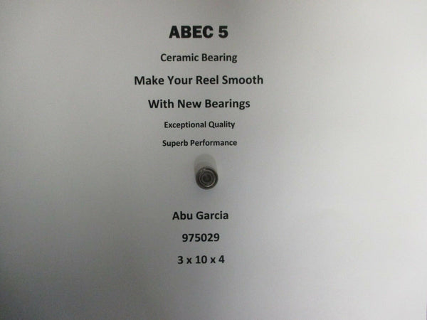 Abu Garcia Part 5600 AL  Amb 975029 ABEC 5 Ceramic Bearing 3 x 10 x 4 #02