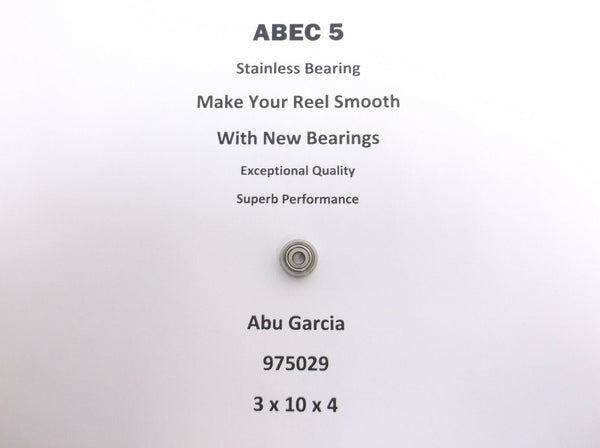 Abu Garcia Part 7000 (81-4)  Amb 975029 ABEC 5 Stainless Bearing 3 x 10 x 4 #01