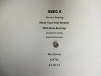 Abu Garcia Part 6600 BCX (16 00) 124735 ABEC 5 Ceramic Bearing 4x10x4 #11
