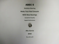 Abu Garcia Part 10000 C (74-09-00) 8940 ABEC 5 Stainless Bearing 5 x 11 x 4 #03