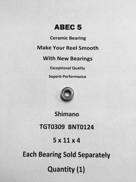 Shimano Chronarch 101SF TGT0309 BNT0124 ABEC5 Ceramic Bearing 5x11x4 #07