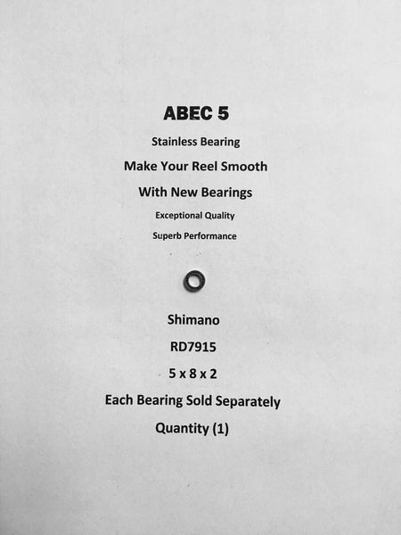 Shimano Sustain 4000FD RD7915 ABEC5 Stainless Line Roller Bearing 5x8x2 #09