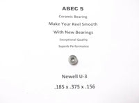 Newell Reel Part C 235-5 U-3 ABEC 5 Ceramic Bearing .125 x .375 x .156 #19