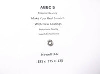 Newell Reel Part C 631 3 U-6 ABEC 5 Ceramic Bearing .185 x .375 x .125 #17