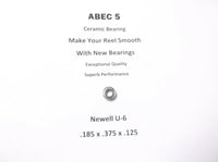 Newell Reel Part S 641 3 U-6 ABEC 5 Ceramic Bearing .185 x .375 x .125 #17