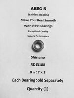Shimano Thunnus 12000CI4   RD13188 ABEC5 Stainless Bearing 9x17x5 #04