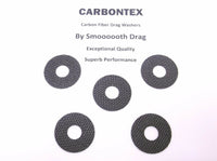 PENN REEL PART Sargus 6000 - (5) Smooth Drag Carbontex Drag Washers #SDP14