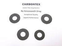NEWELL REEL PART 229-5 - (4) Smooth Drag Carbontex Drag Washers #SDP1