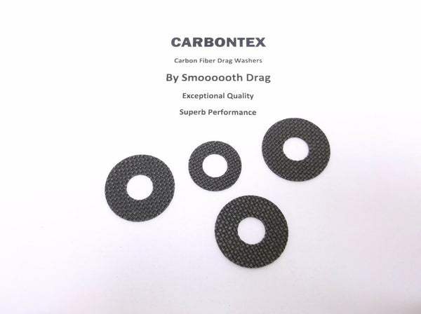 NEWELL REEL PART C 533 3.2 - (4) Smooth Drag Carbontex Drag Washers #SDN1