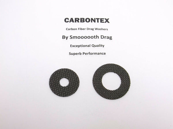 DAIWA REEL PART Tatula R100XS - (2) Smooth Drag Carbontex Washers #SDD7
