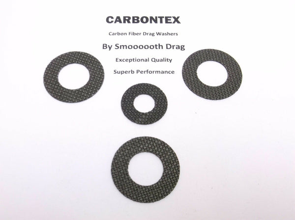 SHIMANO REEL PART Tekota 700 - (4) Smooth Drag Carbontex Drag Washers #SDS2