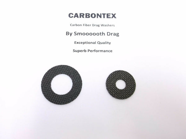 SHIMANO REEL PART Calcutta TE100DC (2) Smooth Drag Carbontex Drag Washers #SDS35