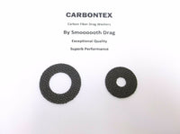 SHIMANO REEL PART Calcutta TE250DC (2) Smooth Drag Carbontex Drag Washers #SDS36