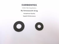 SHIMANO REEL PART - Calcutta 50 - (2) Smooth Drag Carbontex Drag Washers #SDS38