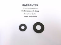 SHIMANO REEL PART Calcutta 200A - (2) Smooth Drag Carbontex Drag Washers #SDS40