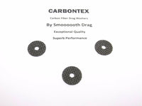 SHIMANO REEL PART Symetre Aero 4000  (3) Smooth Drag Carbontex Washers #SDS60