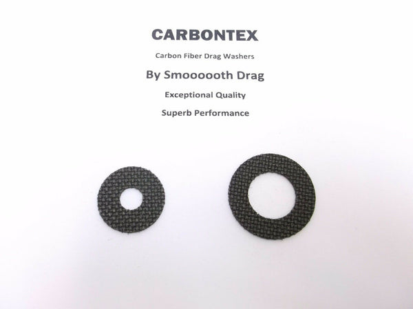 SHIMANO REEL PART - Citica 201G7 - (2) Smooth Drag Carbontex Drag Washers #SDS34