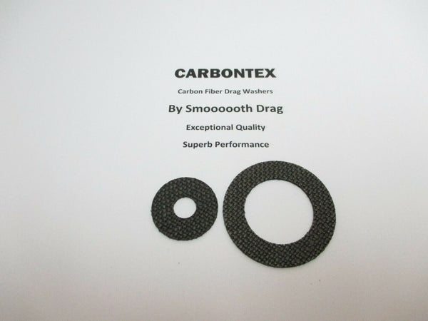 SHIMANO REEL PART Curado 200K - (2) Smooth Drag Carbontex Washers #SDS90