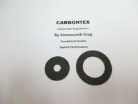 SHIMANO REEL PART Tranx 200AHG - (2) Smooth Drag Carbontex Washers #SDS91