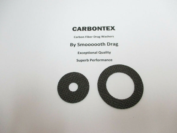 SHIMANO REEL PART Tranx 200HG - (2) Smooth Drag Carbontex Washers #SDS91