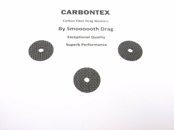 SHIMANO REEL PART NASCI NAS 2500FB (3) Smooth Drag Carbontex Washers #SDS80