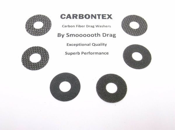 DAIWA REEL PART Saltiga 15 - (6) Smooth Drag Carbontex Drag Washers #SDD100