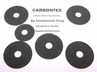 DAIWA REEL PART Saltist 50 - (6) Smooth Drag Carbontex Drag Washers #SDD104