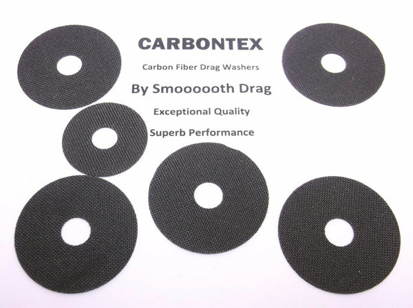 DAIWA REEL PART Saltist 50 - (6) Smooth Drag Carbontex Drag Washers #SDD104