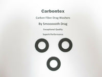 DAIWA REEL PART Ballistic LT 2500D-XH (3) Smooth Carbontex Drag Washers #SDD175